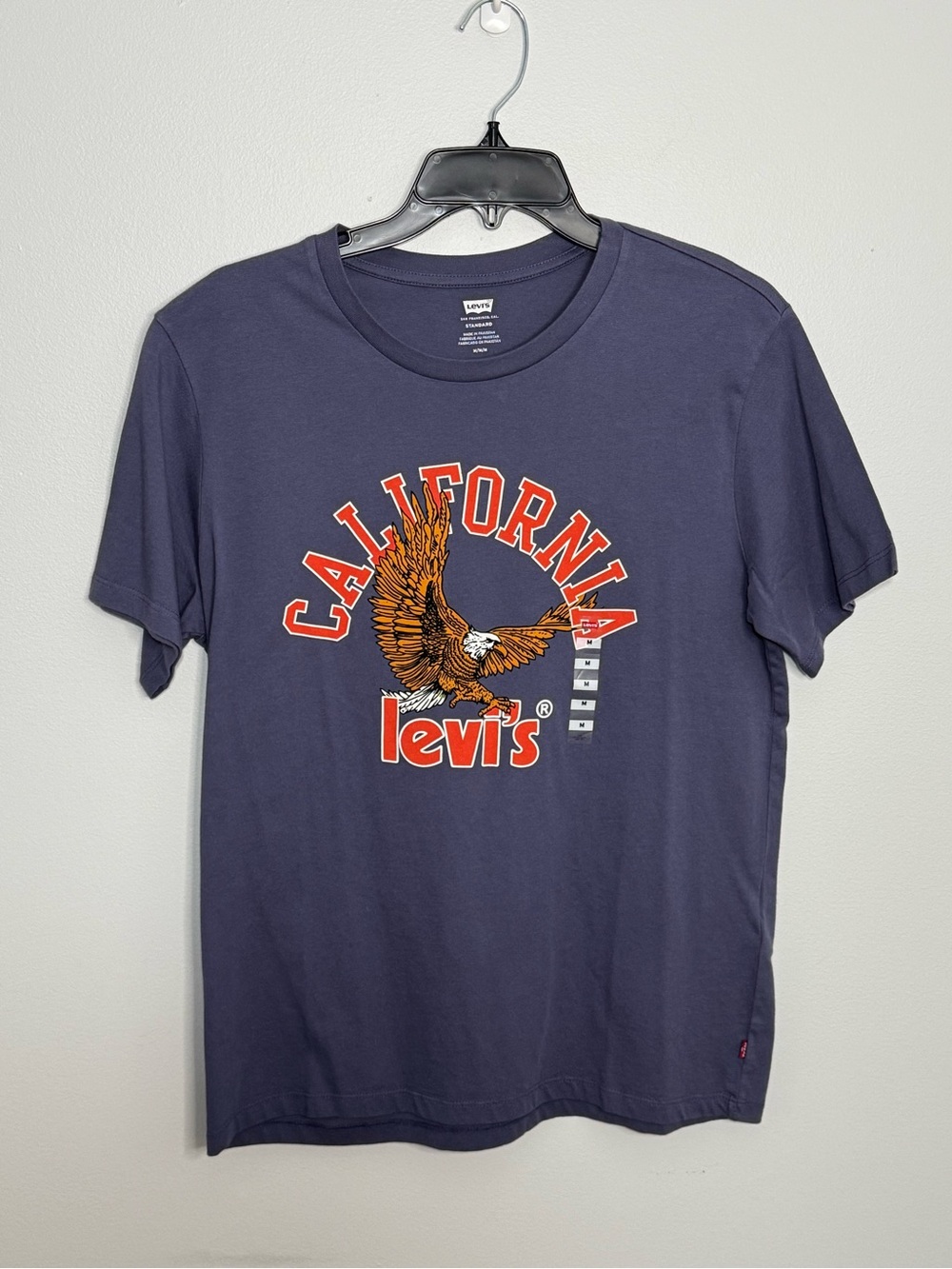 Levi's Blue Short-Sleeve California Eagle Graphic Tee